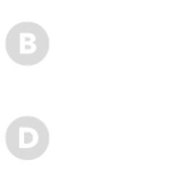 Text spelling 'BUSINESS DAYS' with letters B and D inside gray circles.