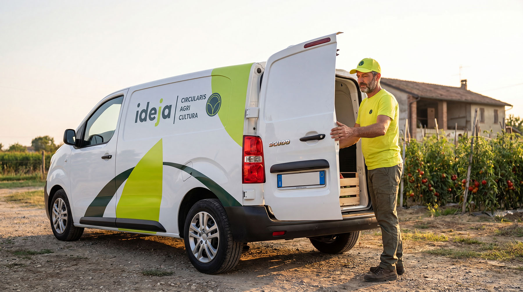 L'azienda agricola Ideja nel Vercellese