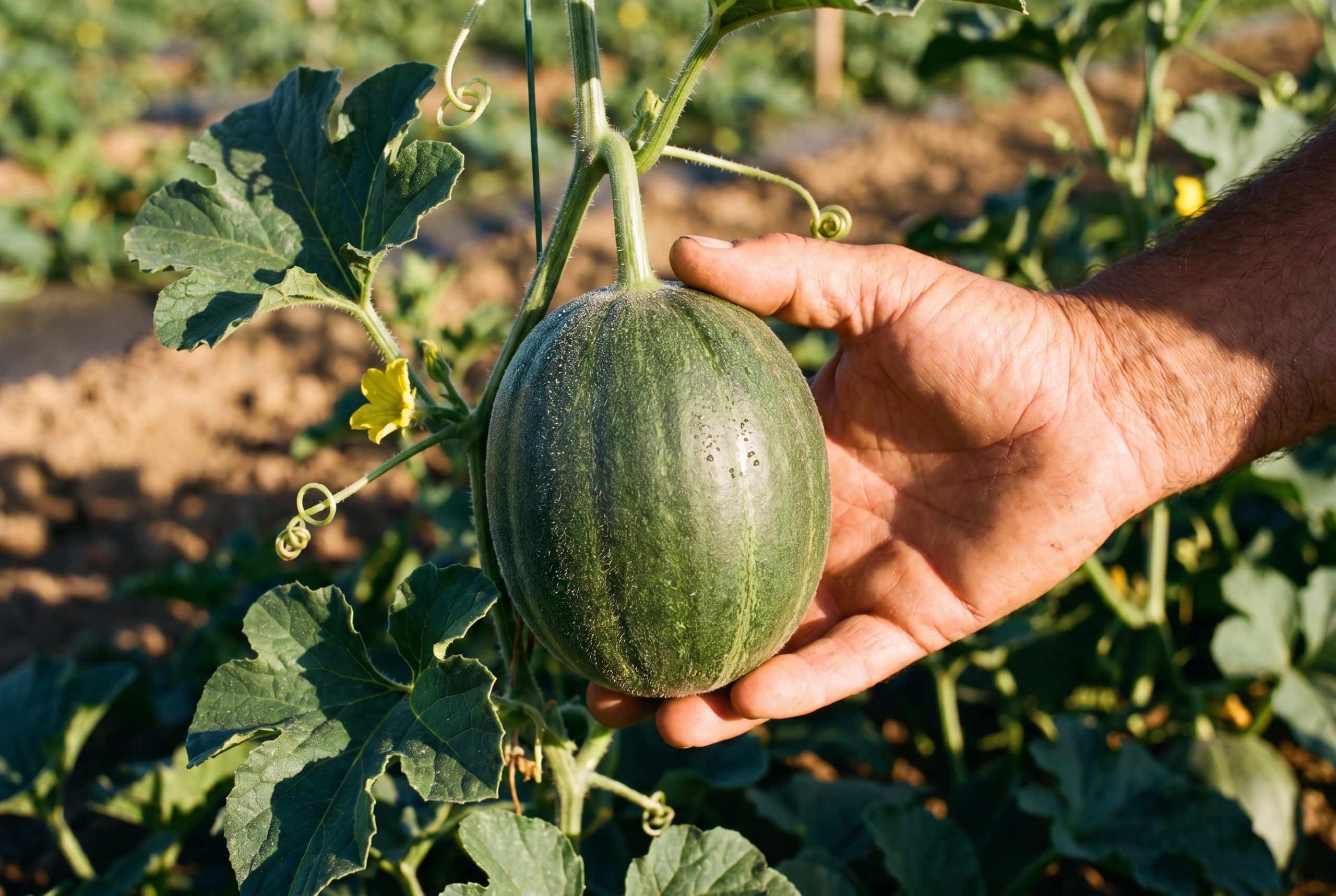Carosello barese, raccolto in campo Ideja