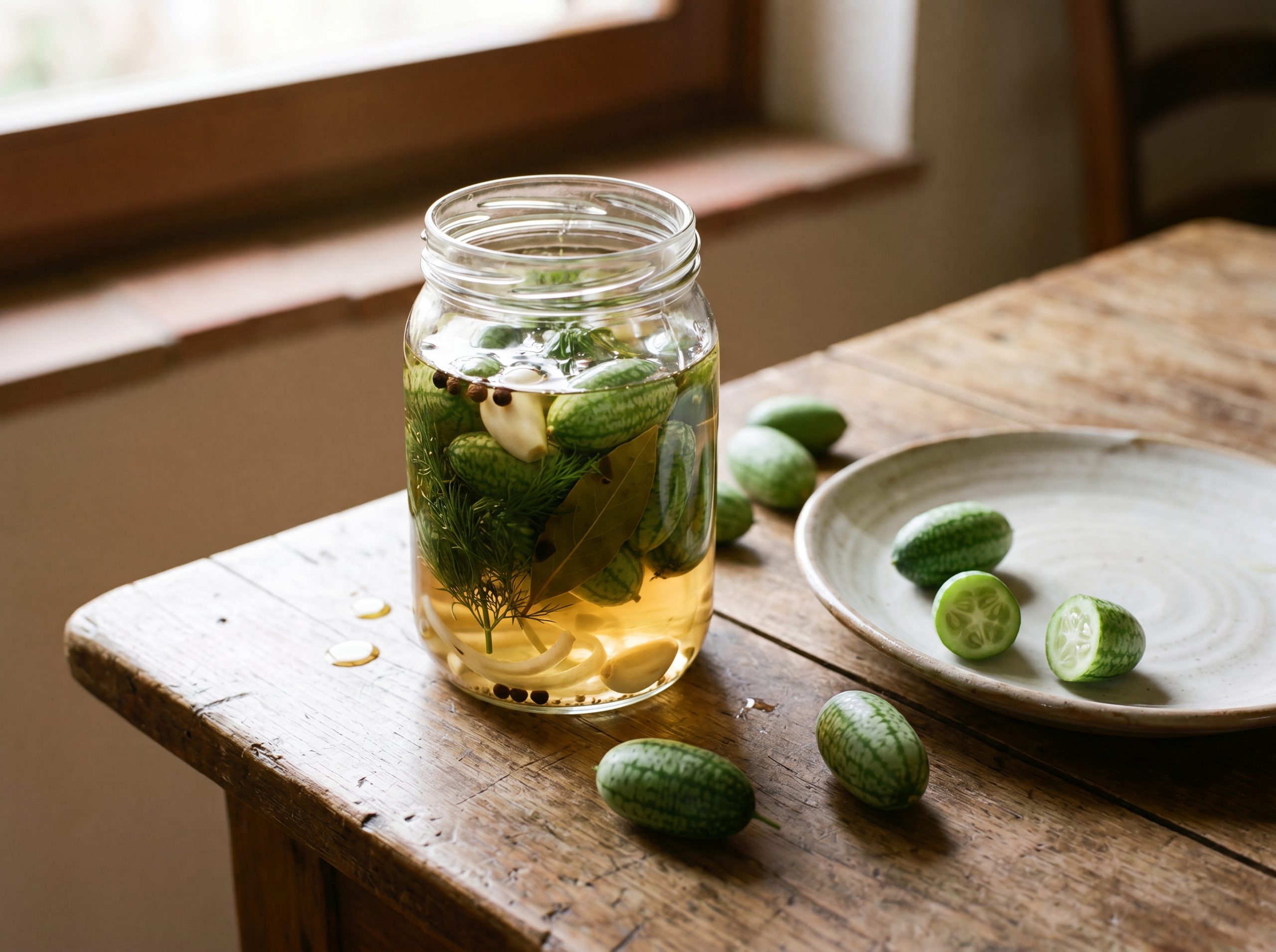 Piatto tradizionale con Cucamelon