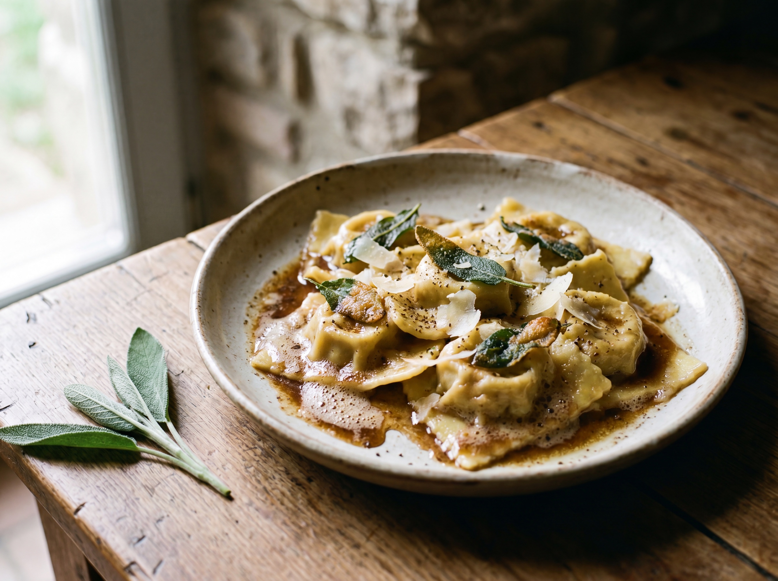 Tortelli di zucca burro e salvia