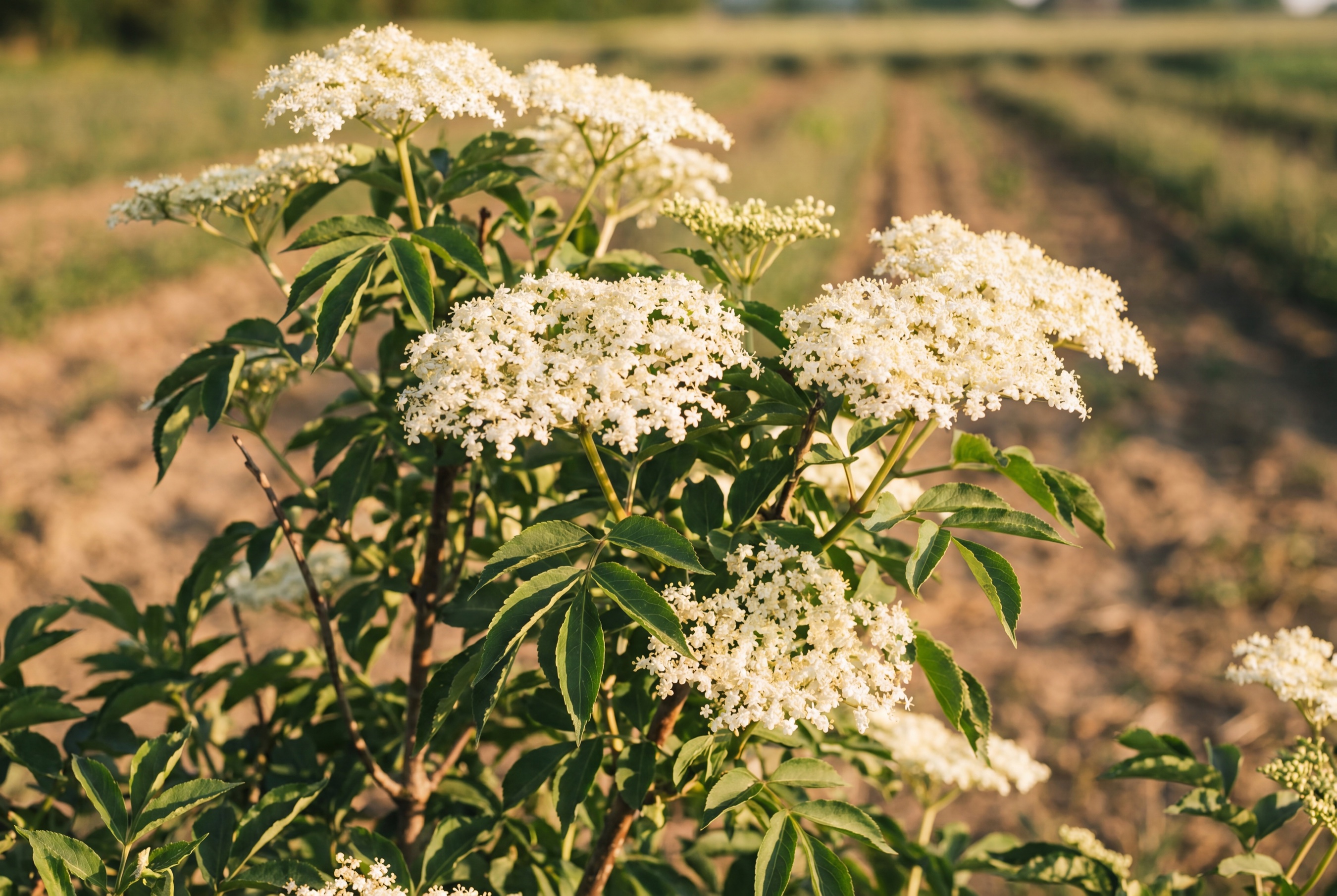Fiori di sambuco in campo, Ideja