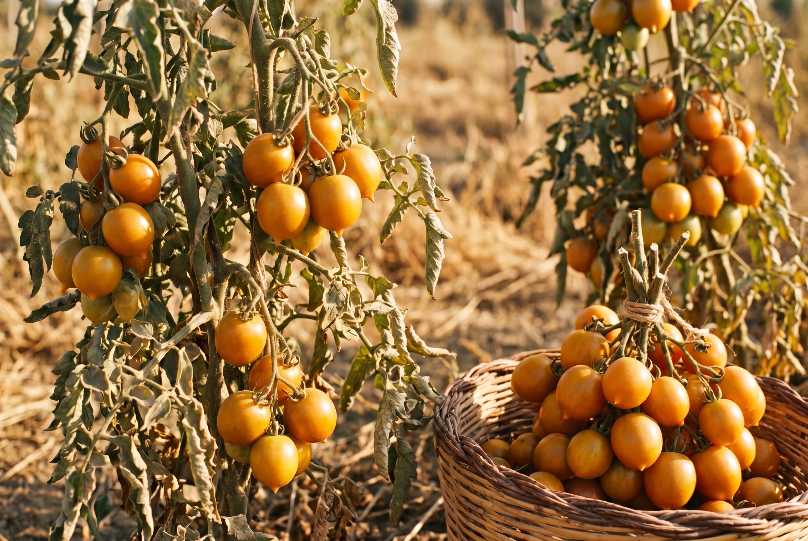 Pomodoro giallo del Cilento a grappolo, Ideja