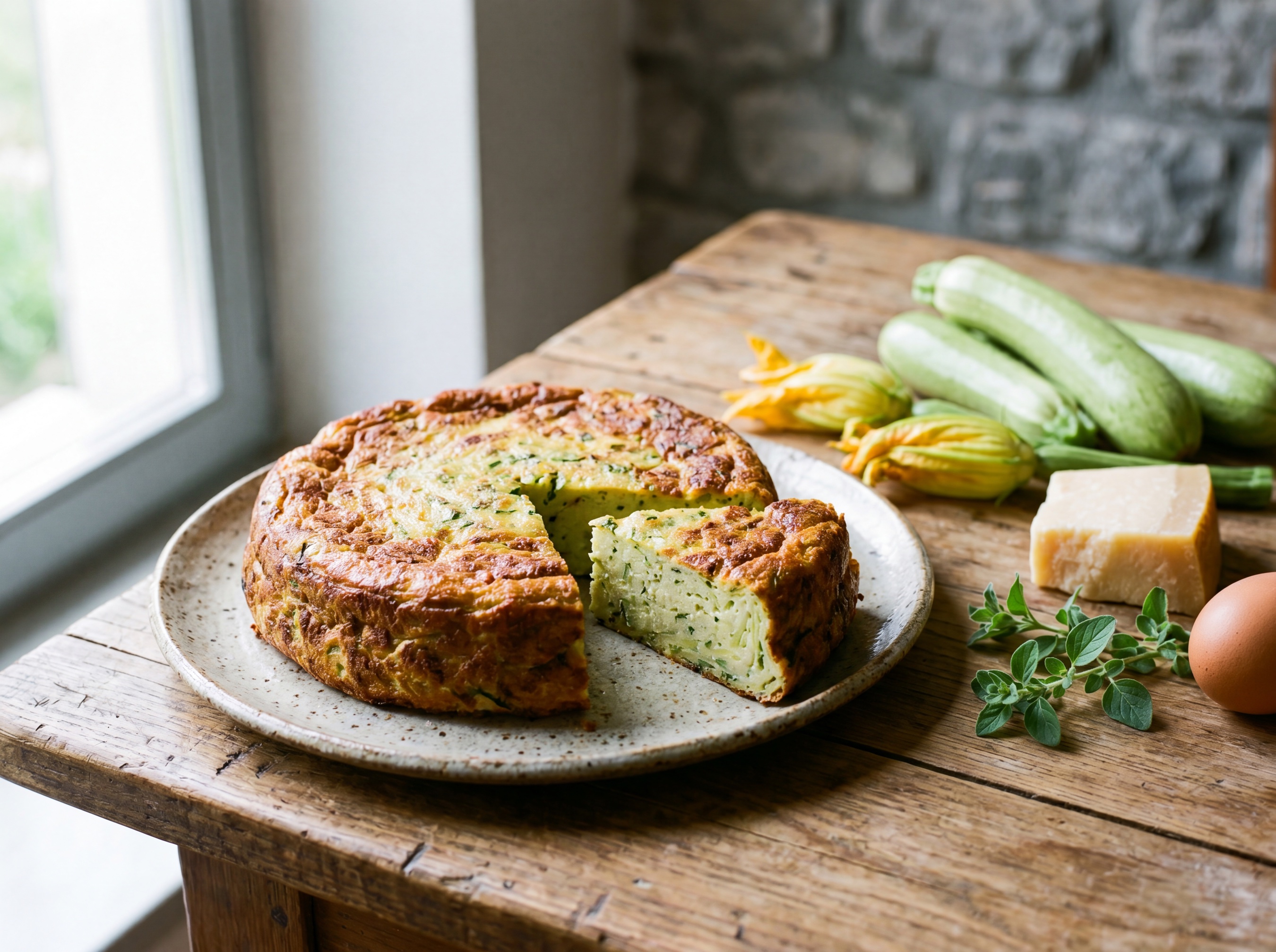 Sformato di zucchine di Sarzana