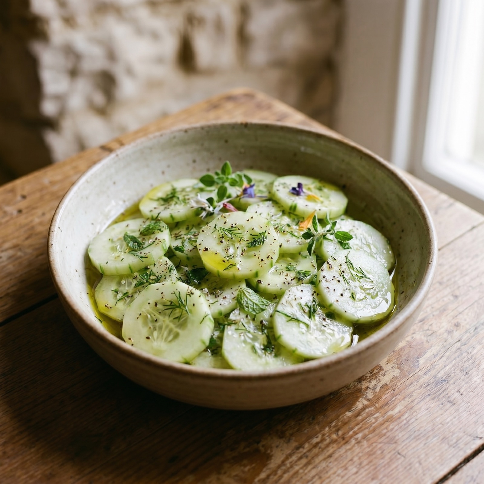 Insalata di cetrioli — Ideja
