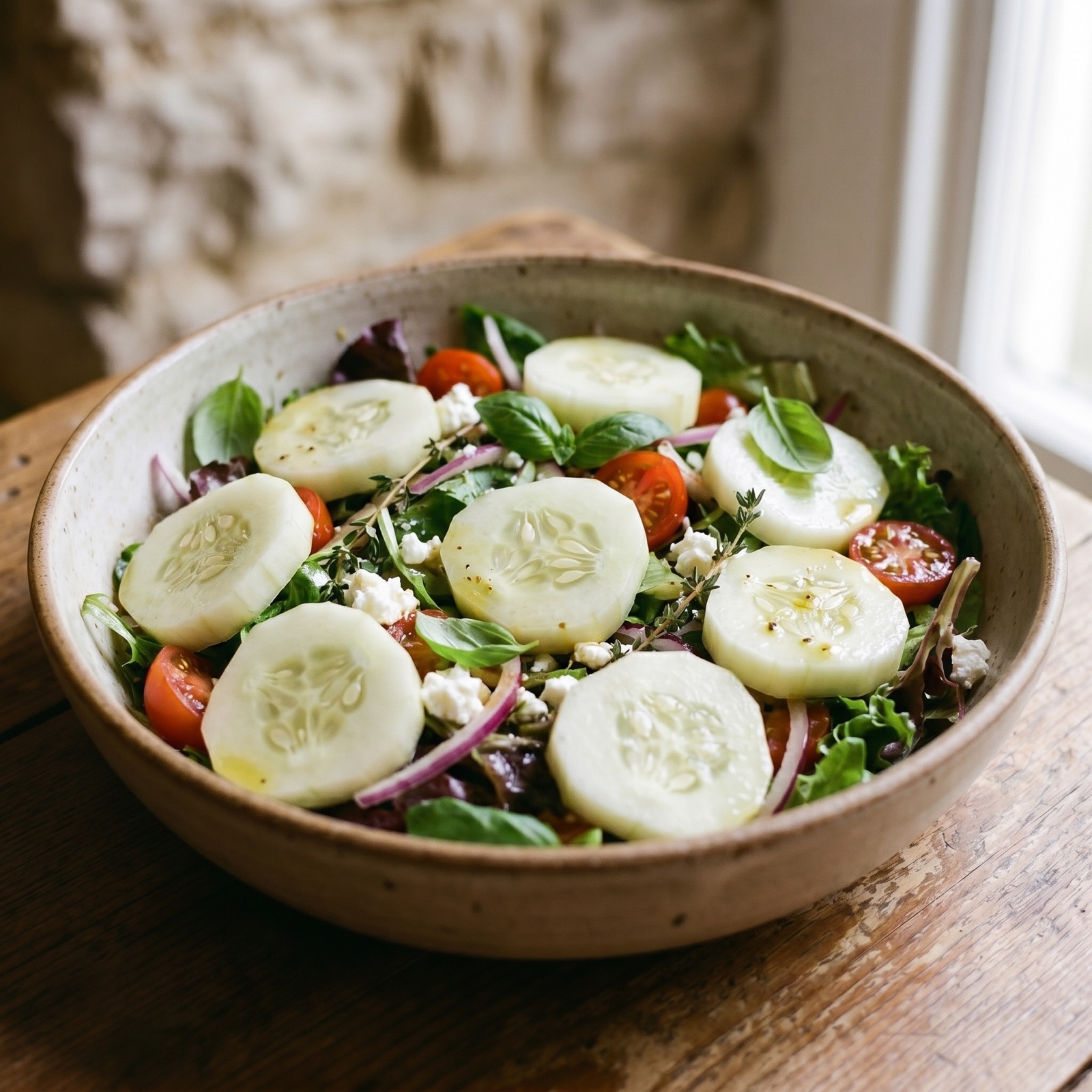 Insalata di cetrioli avorio — Ideja