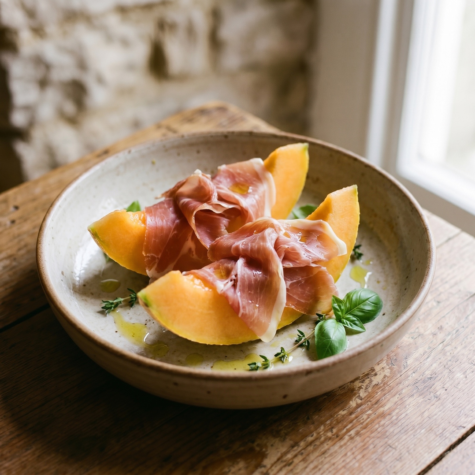 Prosciutto e melone — Ideja