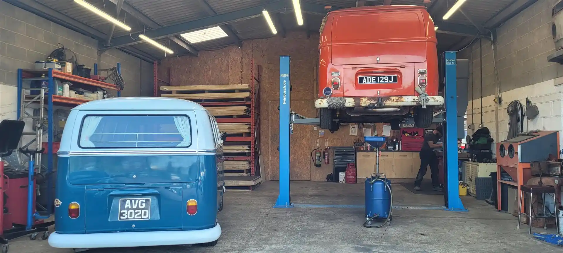 Sussex Aircooled workshop – classic VW & Porsche repairs