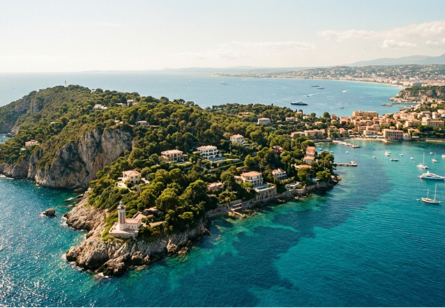 Elegant outdoor event with guests dining beside a large historic white building with ornate windows and greenery.