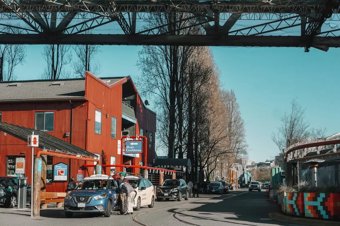 Granville Island working waterfront and marina businesses