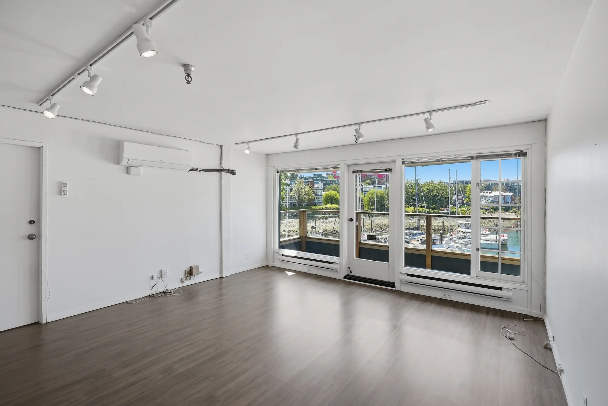 Waterfront retail storefront at Maritime Market Granville Island