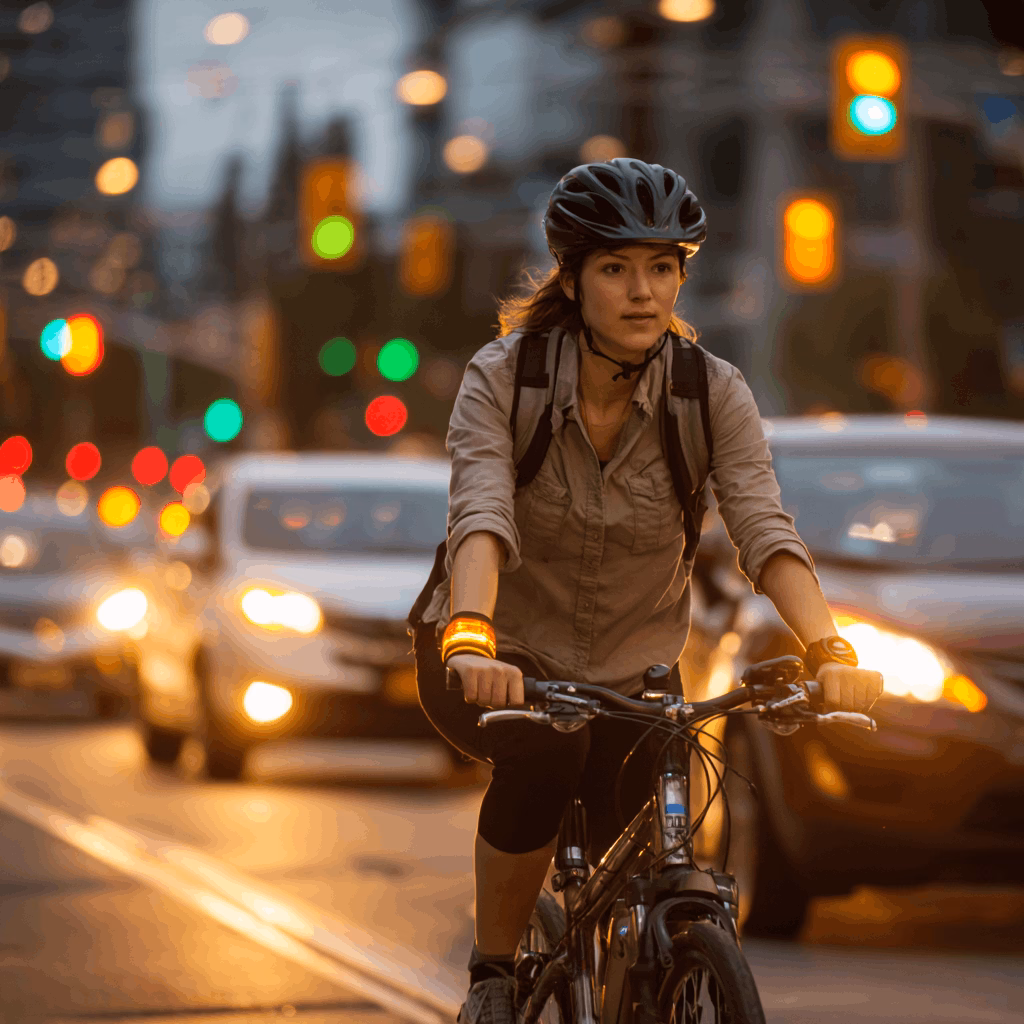 image of cycling community event (for a bicycle shop)