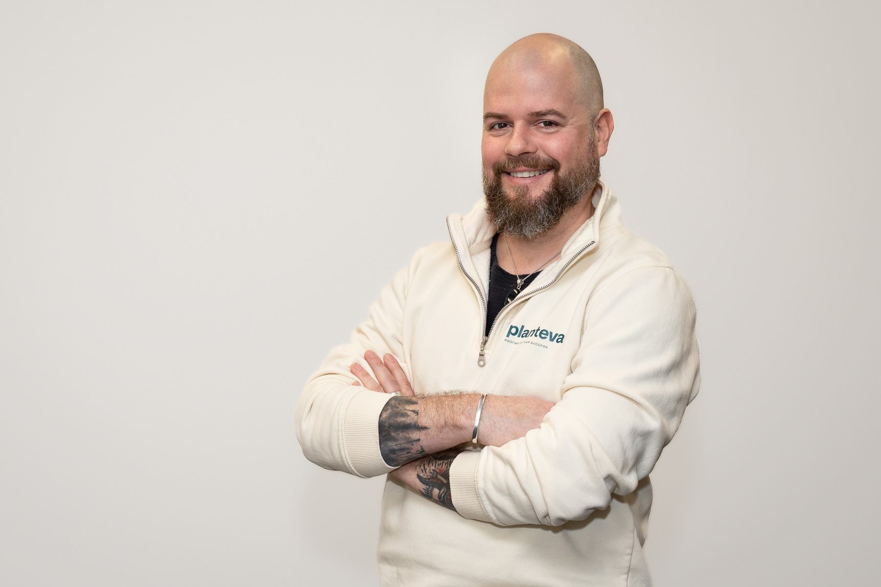 Portrait of Bryce Nagels, Founder and CEO of Planteva Farms.