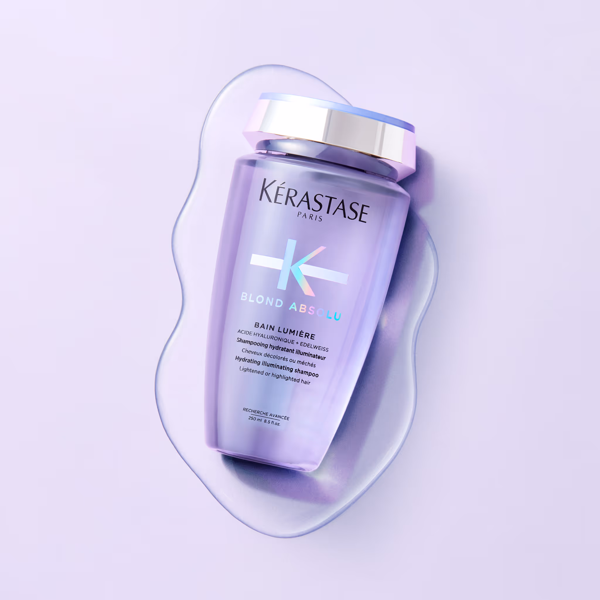 Beauty product photography featuring Kérastase