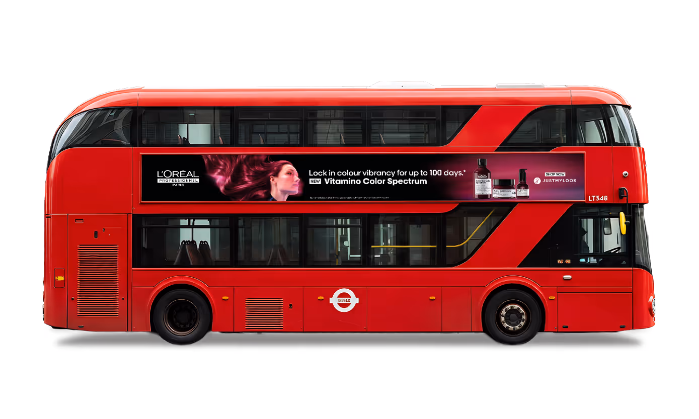 Bus Supersides Advertising London