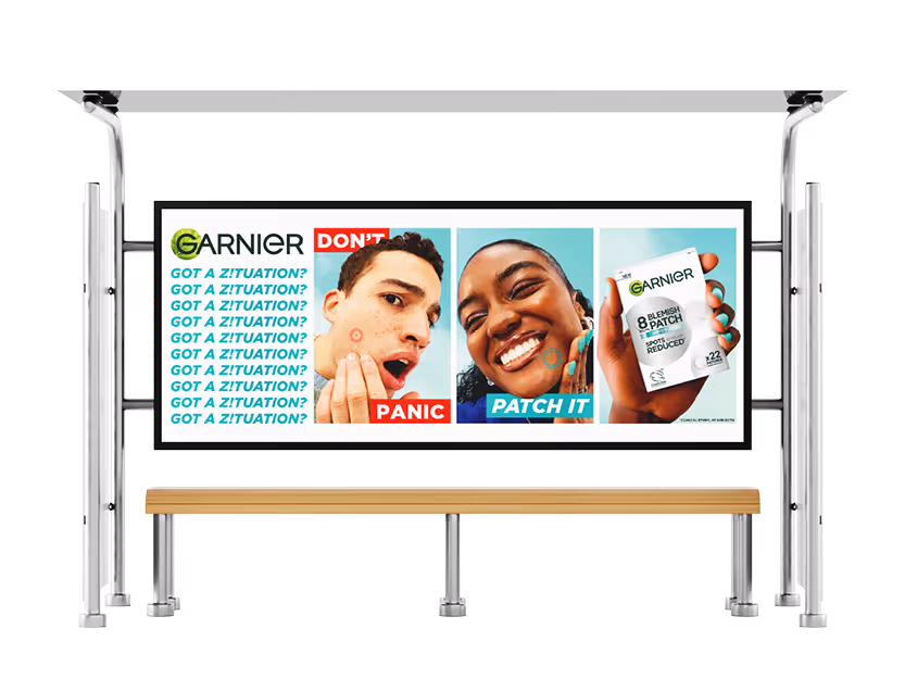 OOH Campaign Garnier UK