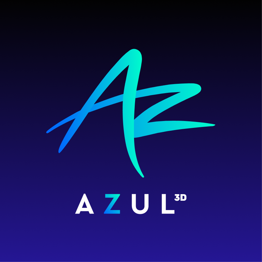Azul 3D brand identity