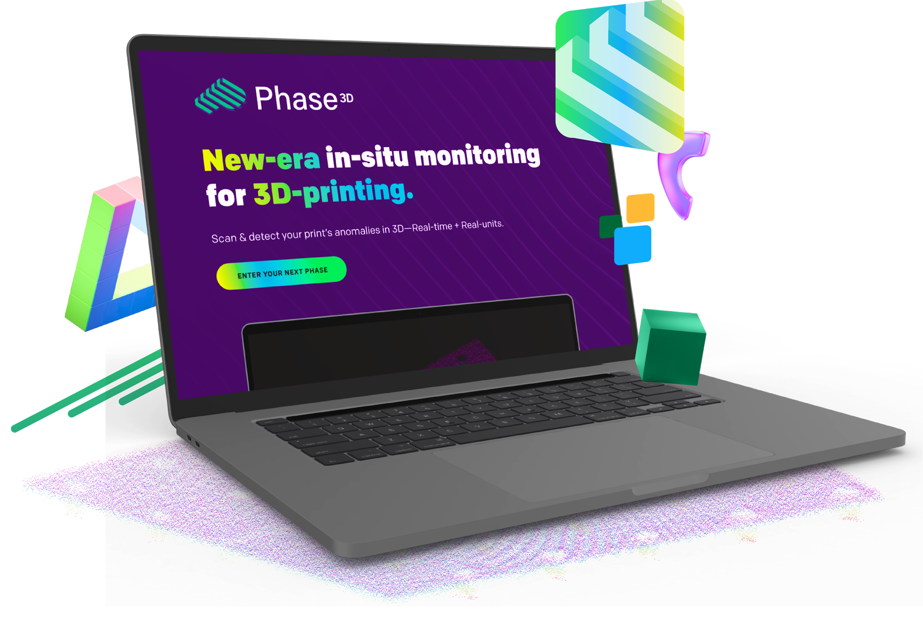 Phase3D brand design