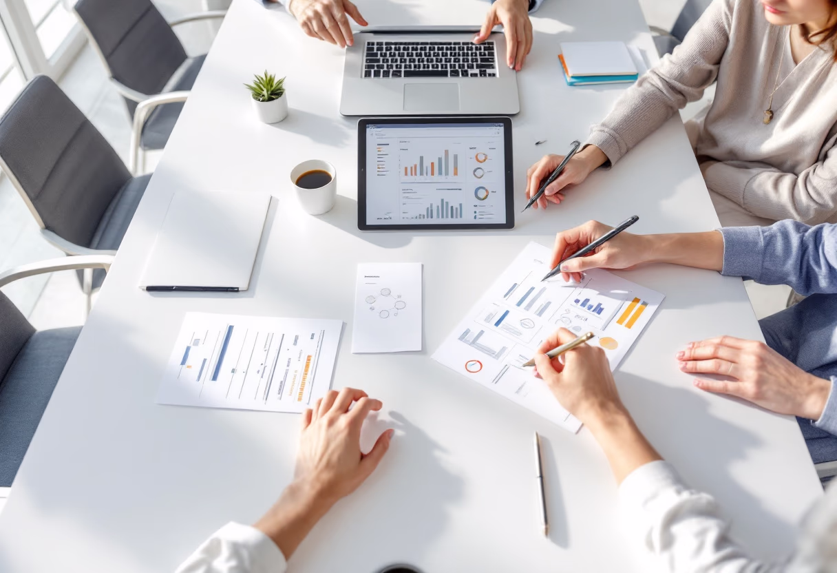 image of strategic planning for a consulting firm