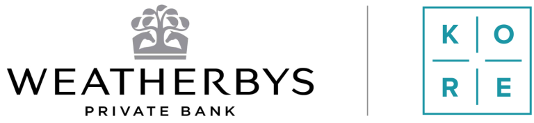 Weatherbys and Kore logos