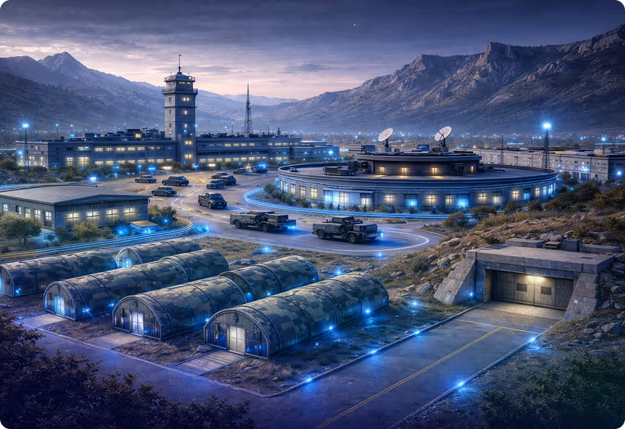 Standort für verteidigungsnahe Infrastruktur und technische Systeme