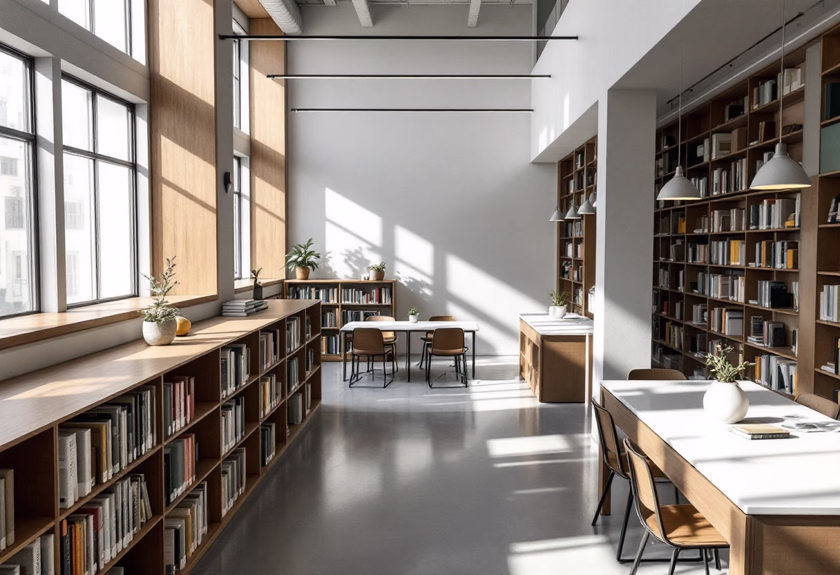 image of law library interior