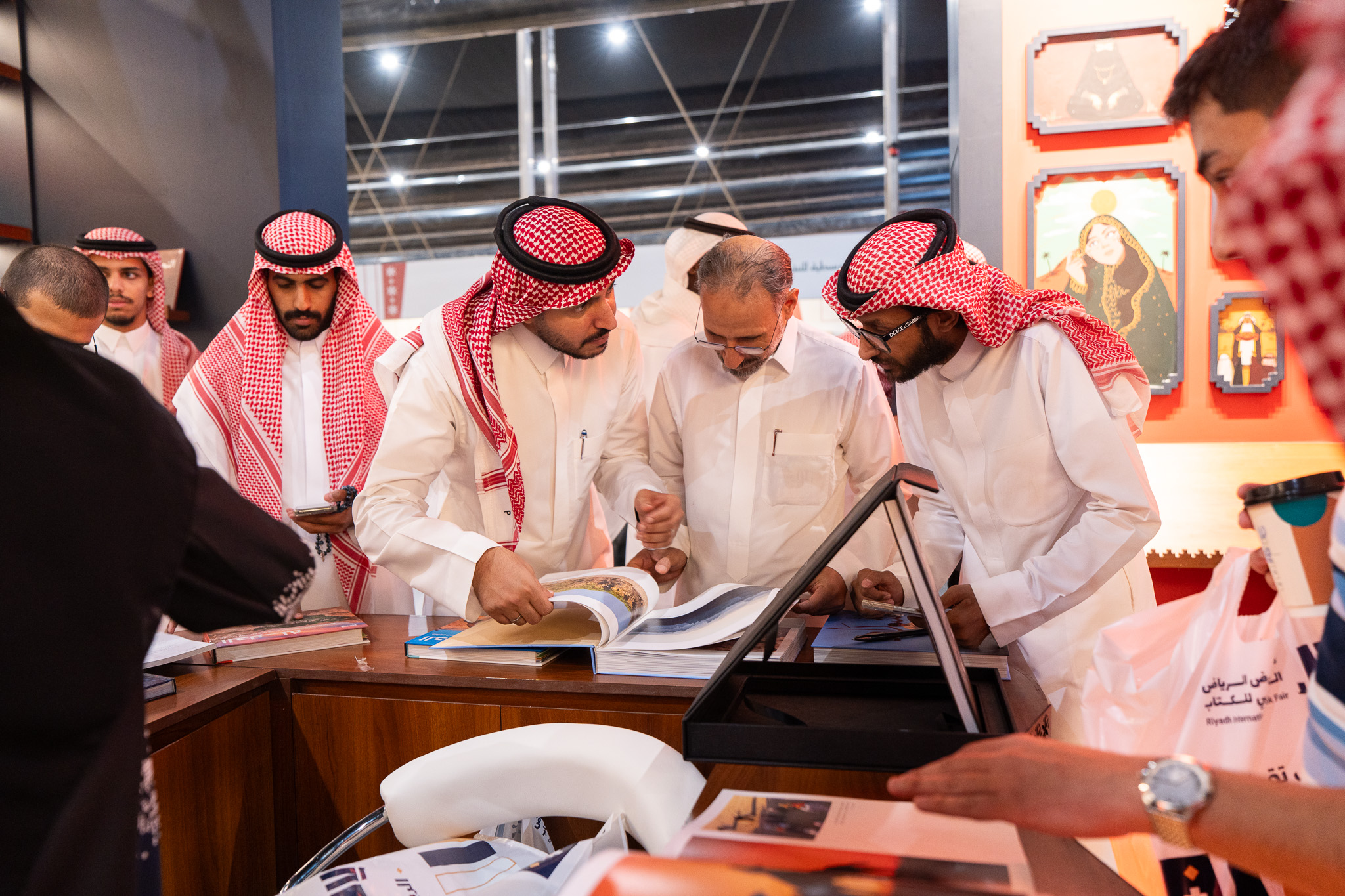 image of community gathering at the department store