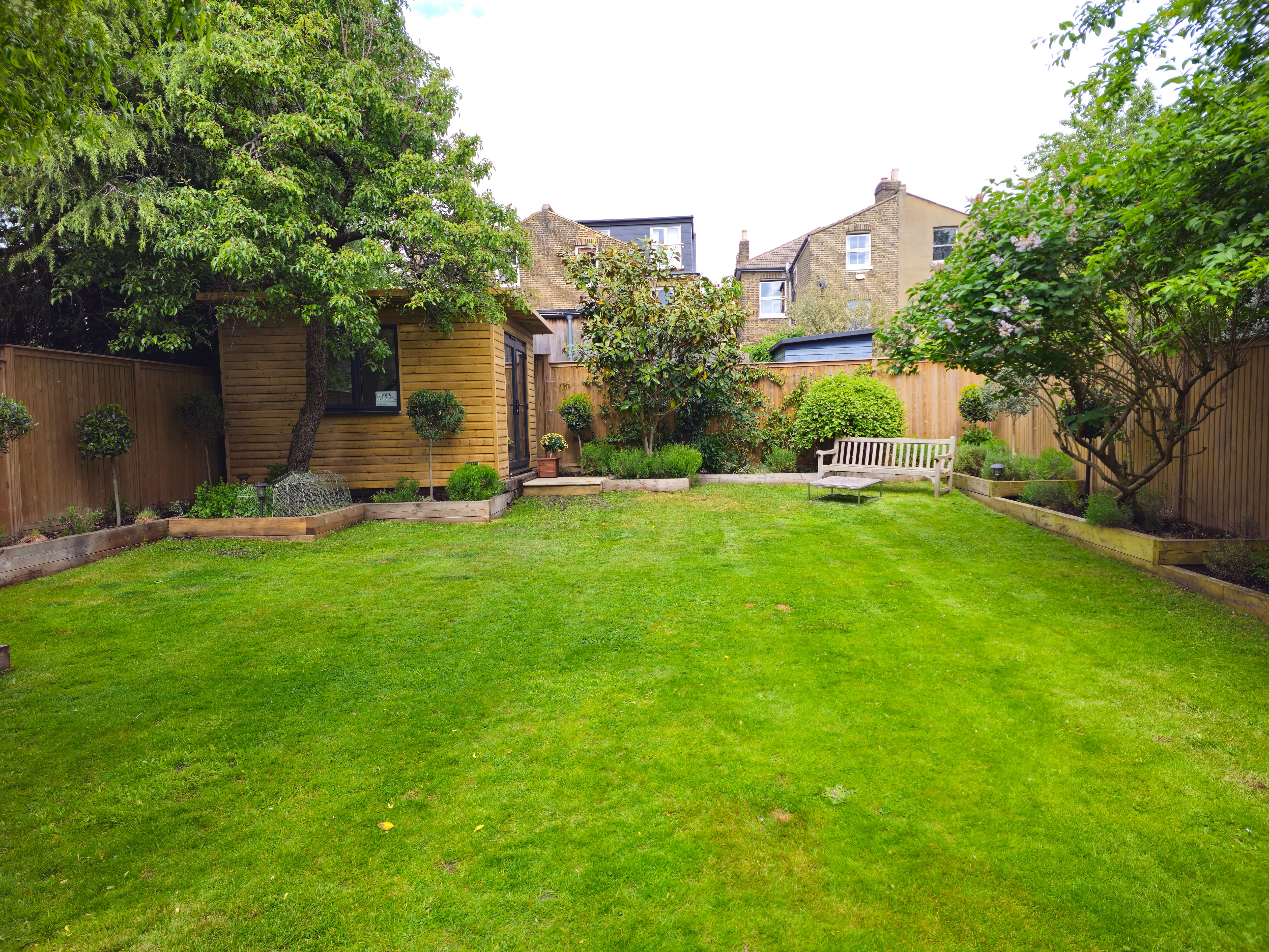 Full garden transformation & garden office in Stratham SW16