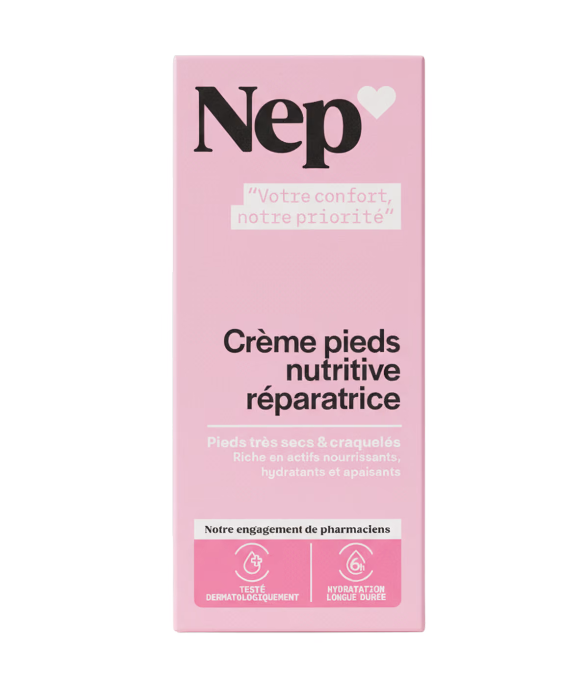 Crème pieds nutritive réparatrice NEP
