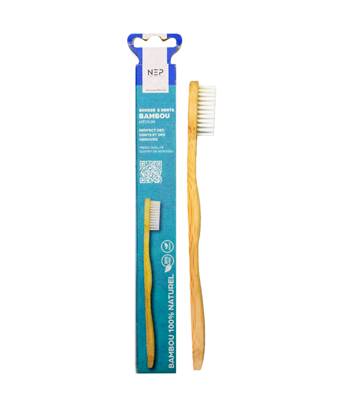 Brosse à dents bambou médium Adulte NEP