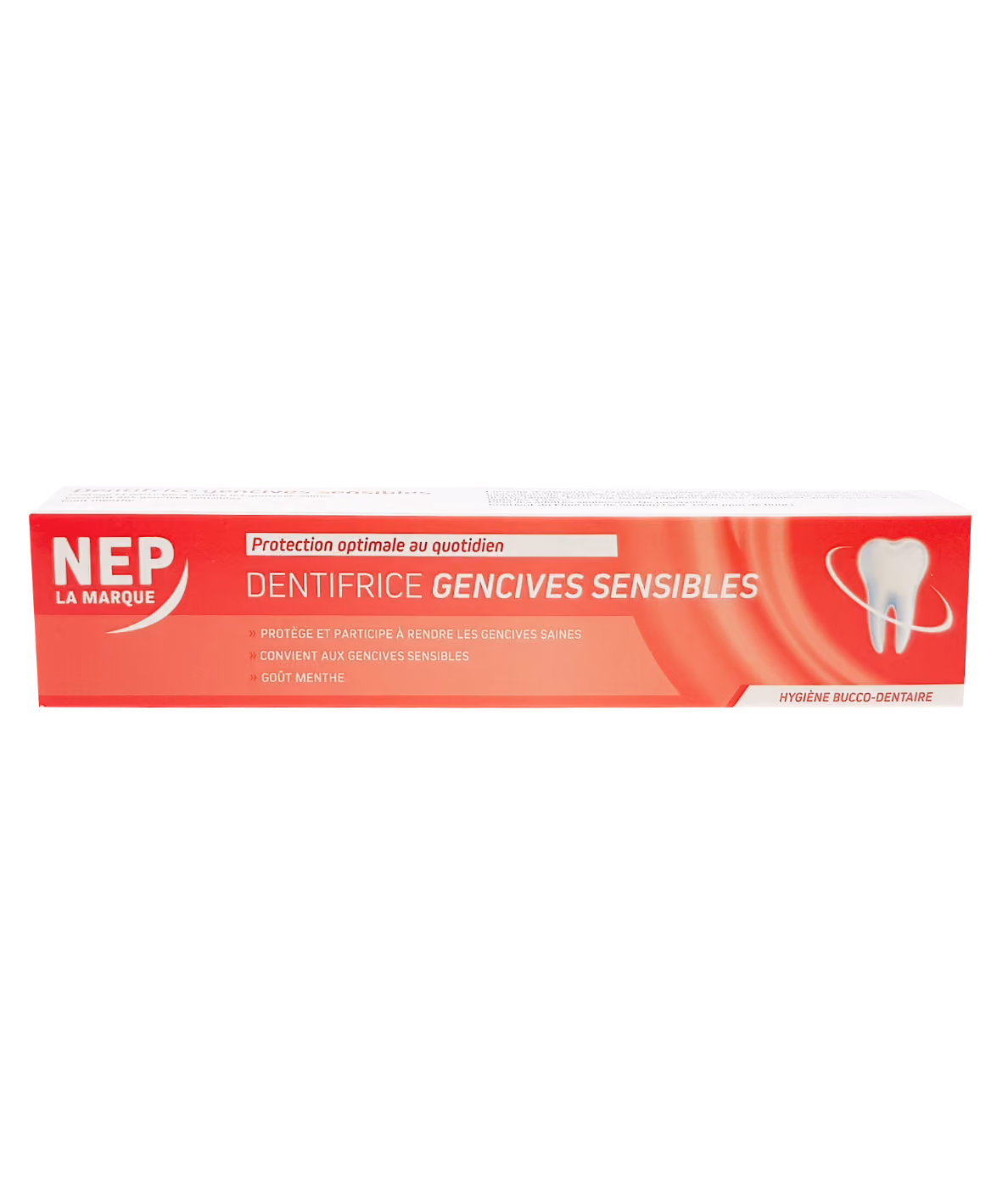 Dentifrice gencives sensibles NEP