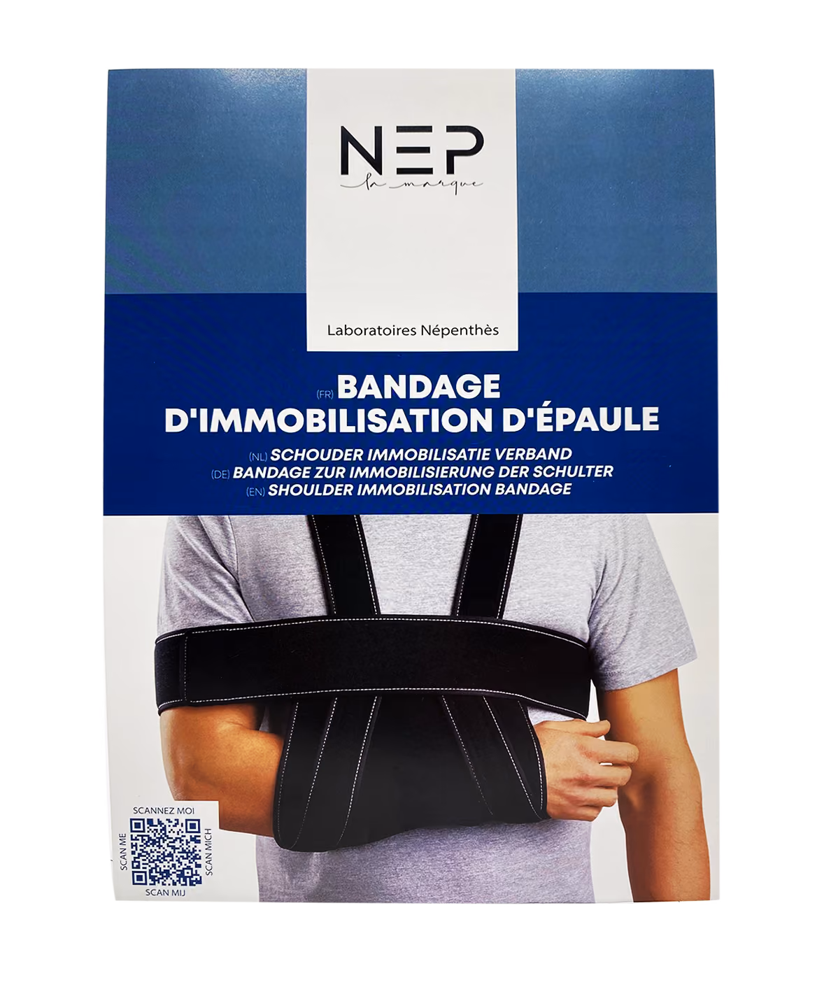 Bandage d'immobilisation d'épaule NEP