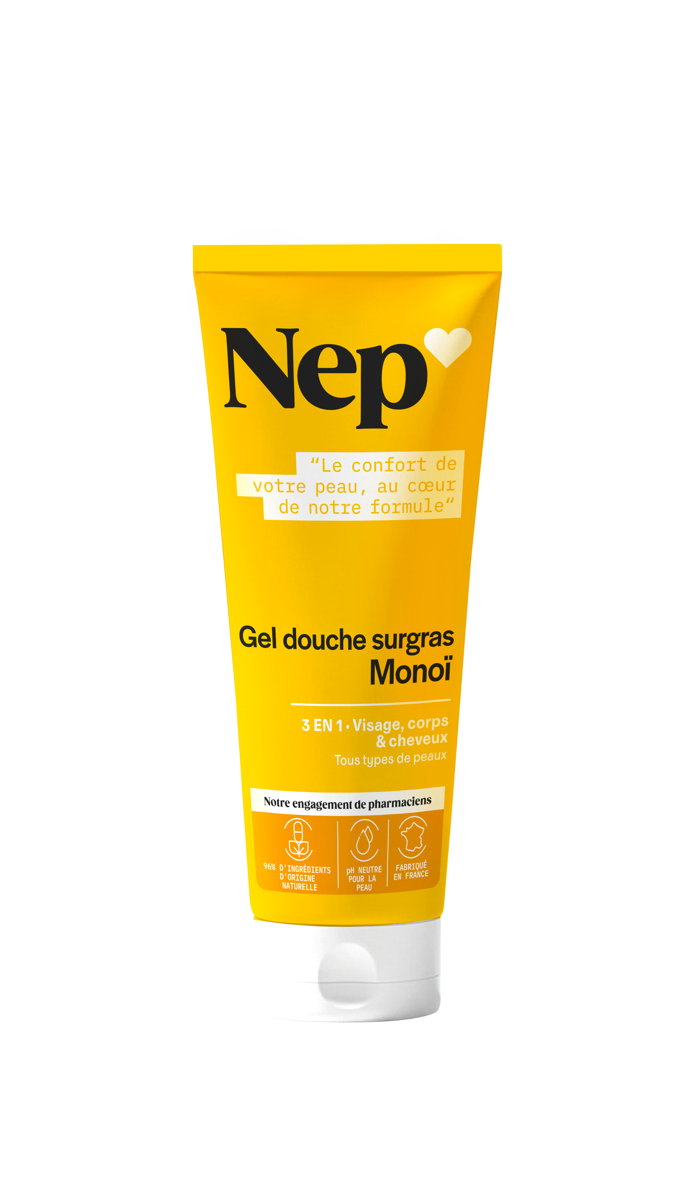 Gel douche surgras Monoï 200ml NEP