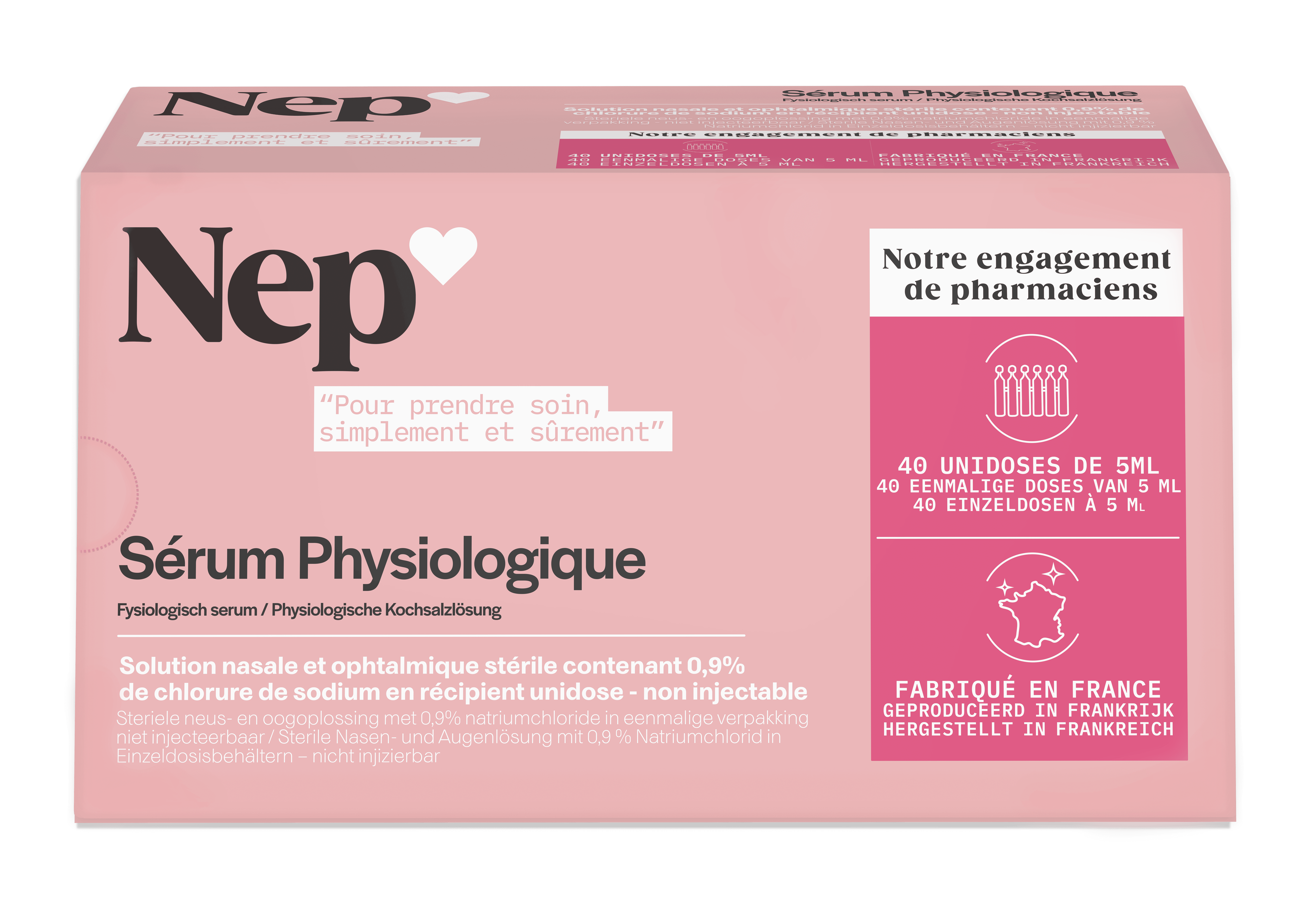 Sérum physiologique NEP
