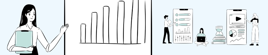 Creative team reviewing social content brief with platform-specific production notes