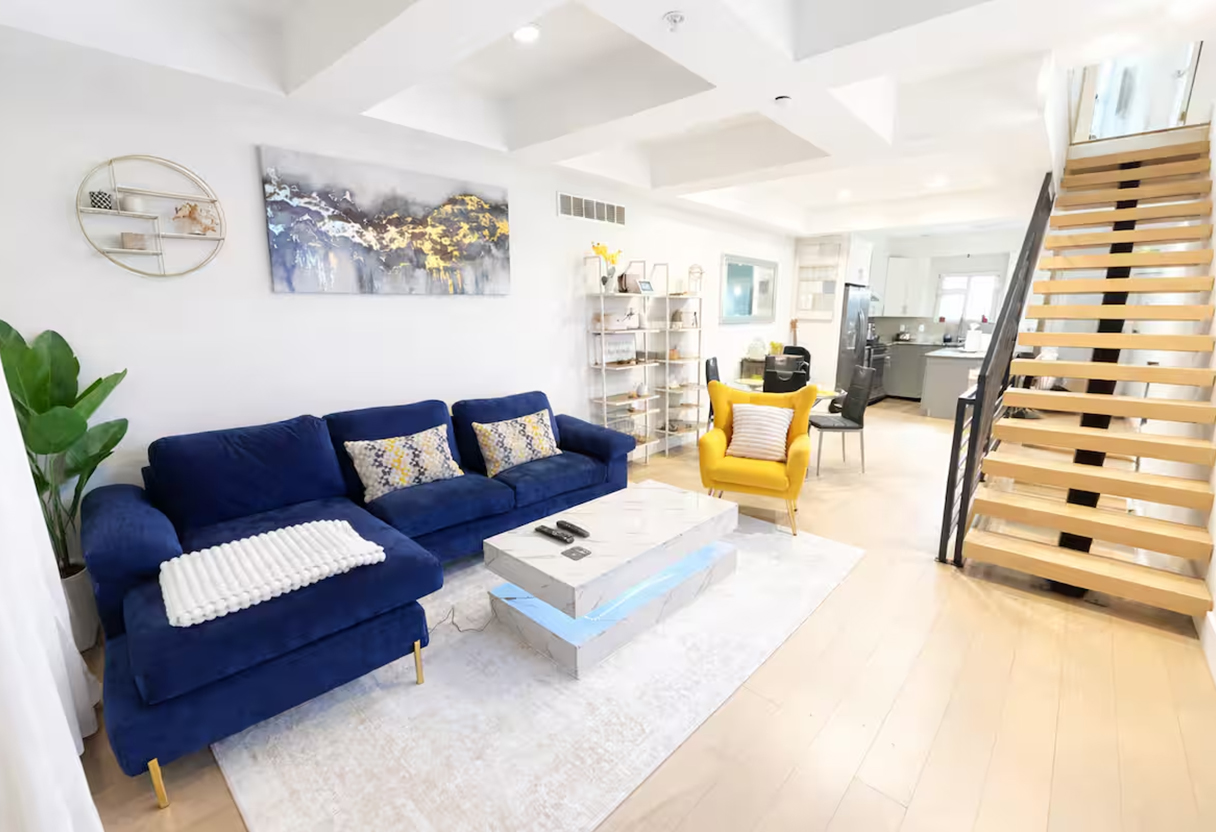 [background image] image of an inviting urban street near the restaurant