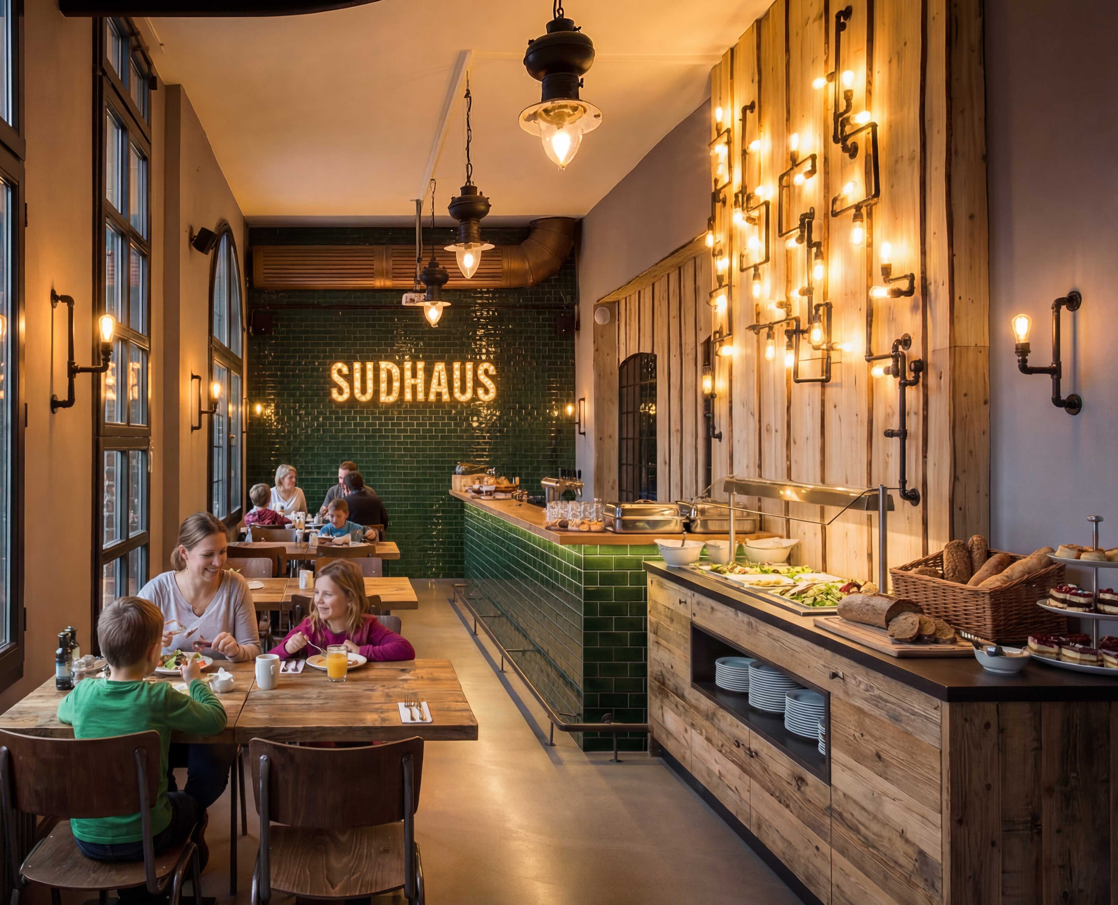 Familienbuffet im Sudhaus