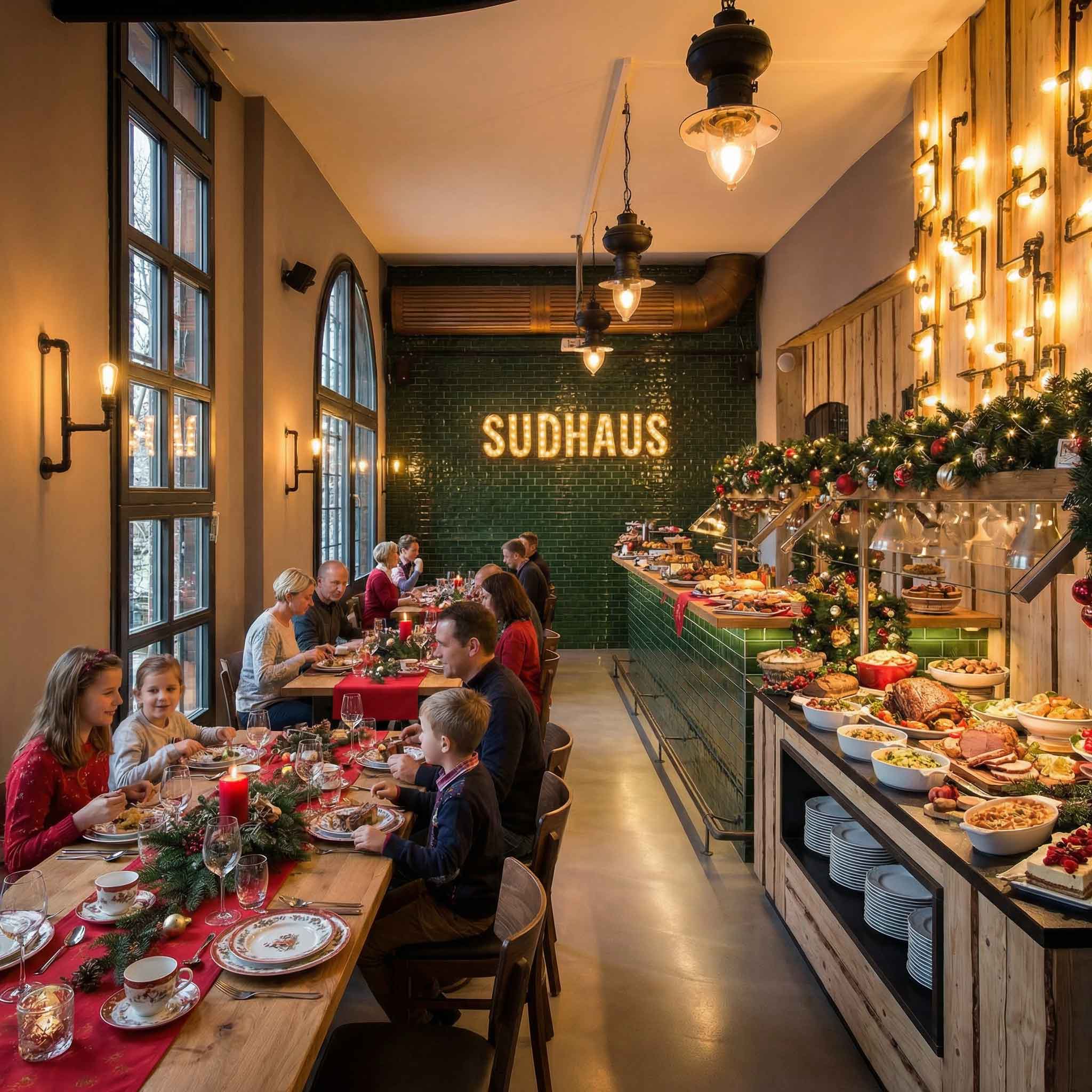 Weihnachts-Familienbuffet im Sudhaus