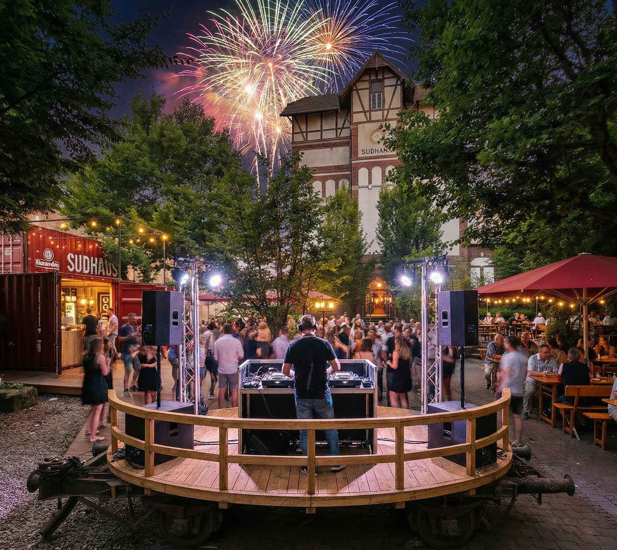 Kassels große Silvesterparty im Sudhaus