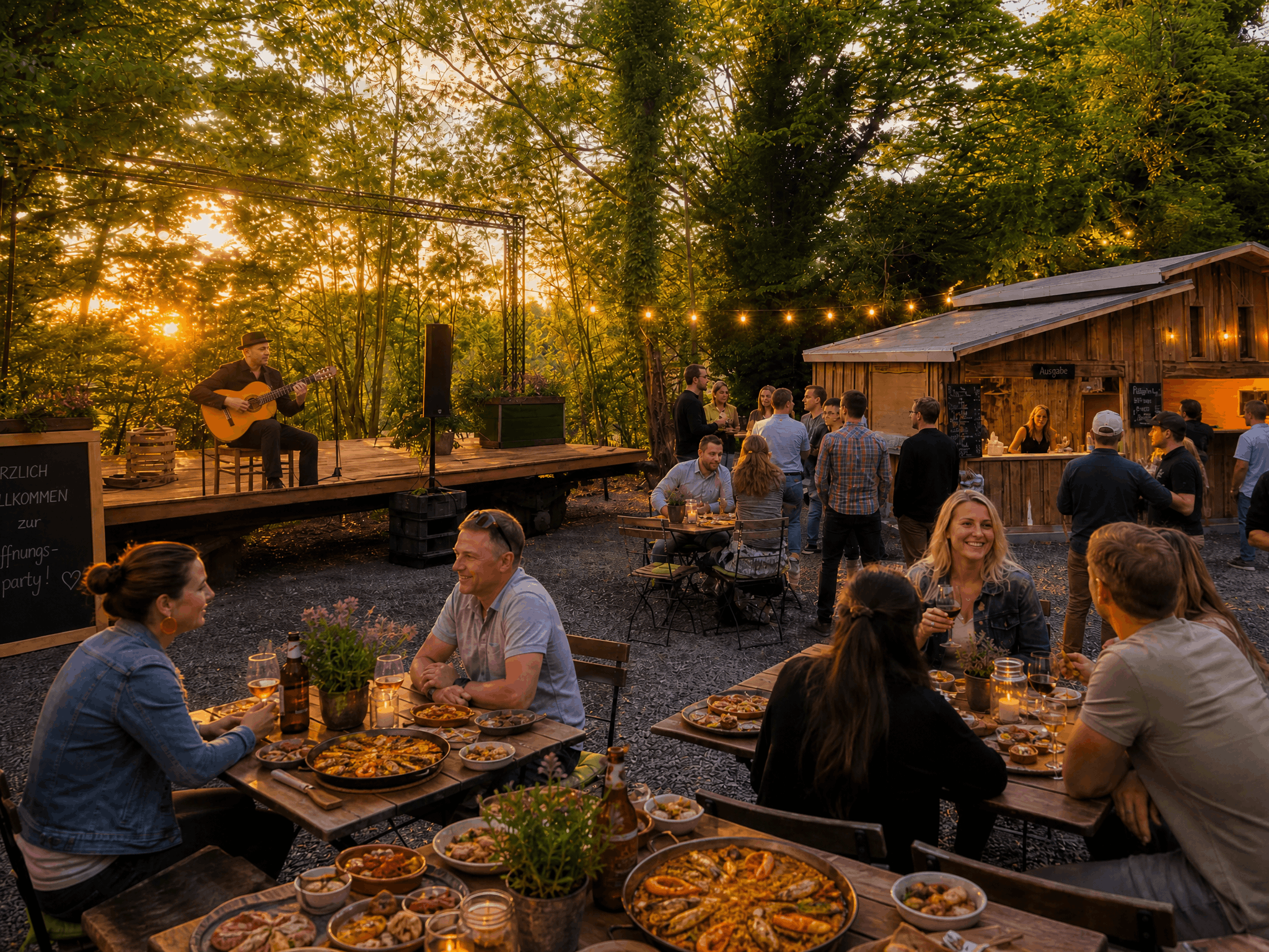 Spanischer Abend mit Tapas und Gitarrenmusik