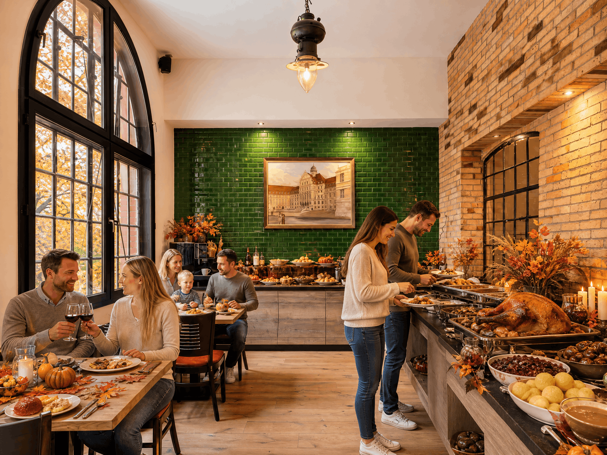 Erstes Gänsebuffet im Sudhaus Kassel
