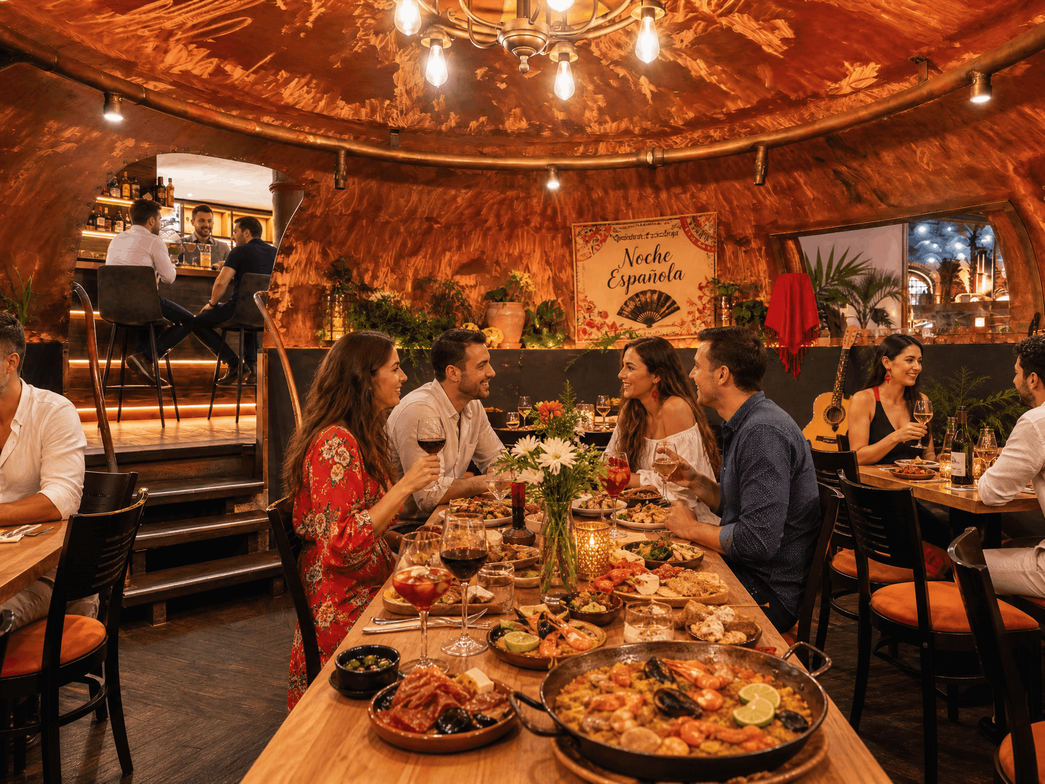 Spanischer Abend: Paella trifft Gänsezeit