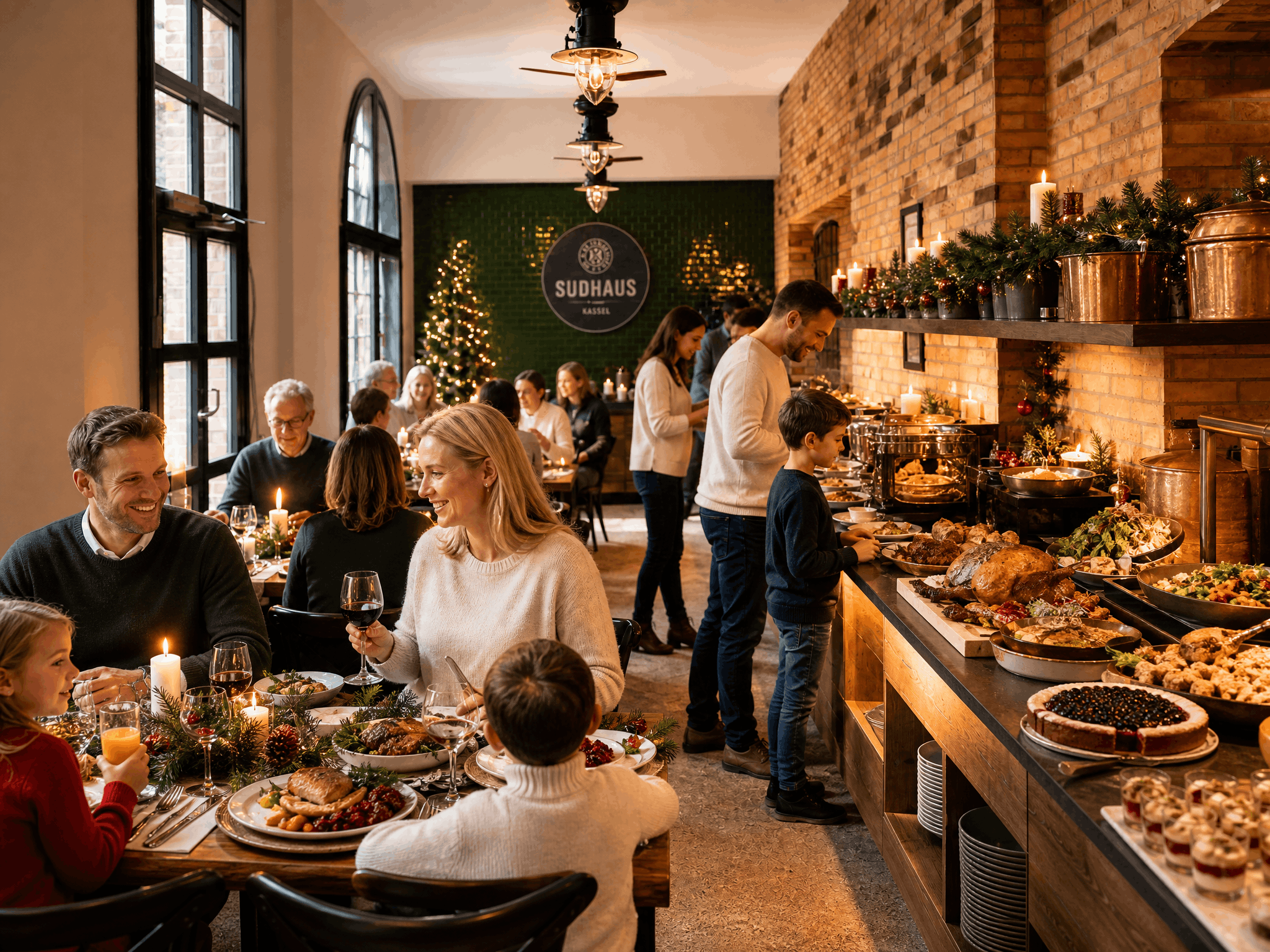 Weihnachts-Familienbuffet im Sudhaus
