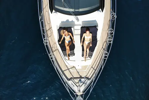 Yate Cranchi 44 cubierta