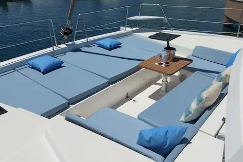 Catamarán Bali 4.0 Nereus cubierta