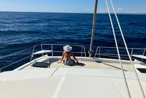 Catamarán Bali 4.0 Nereus proa