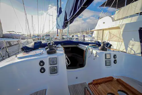 Velero Dufour Grand Large 455 Nirvana cubierta