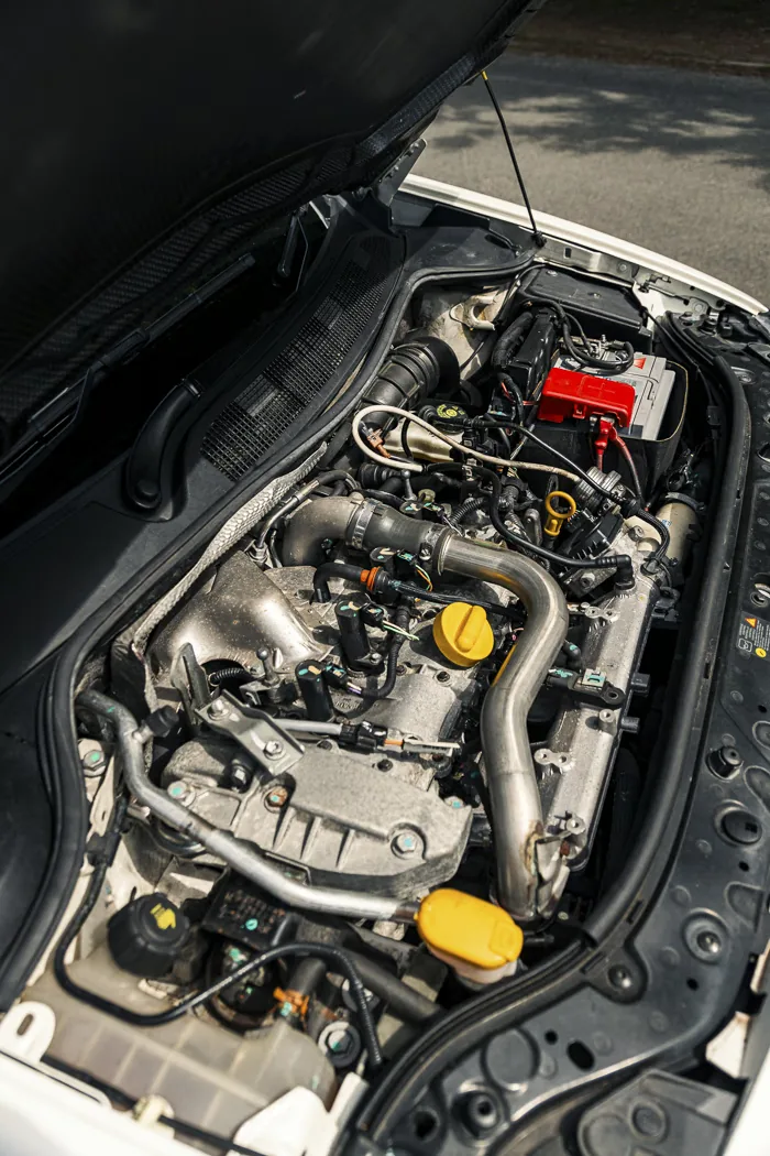 Renault Megane R26.R Review Rush Magazine - engine bay shot