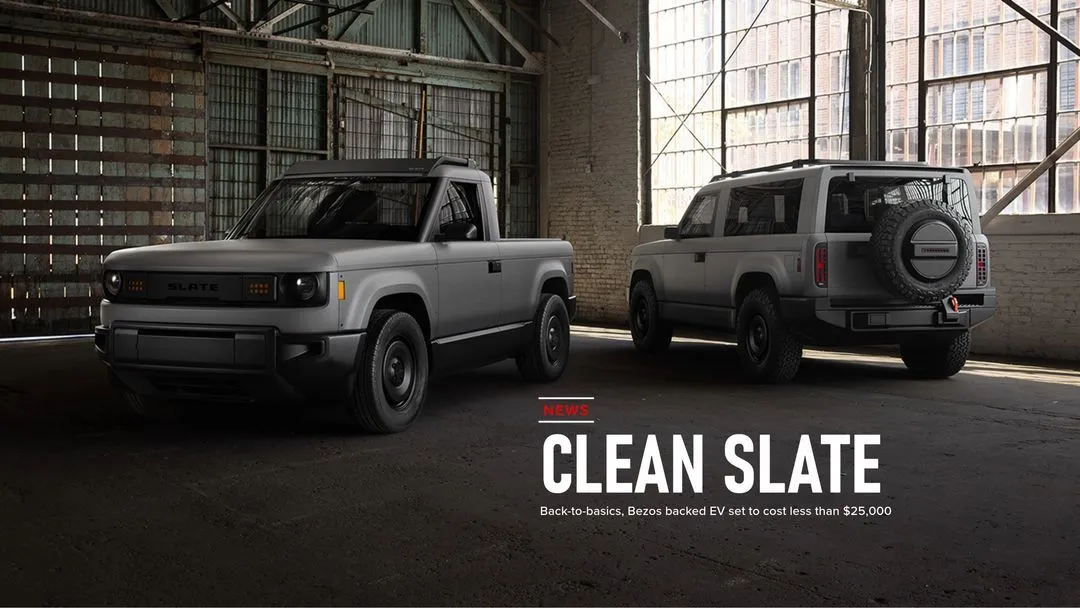 Clean Slate: Bezos-backed Pickup EV Prioritises Simplicity and Affordability