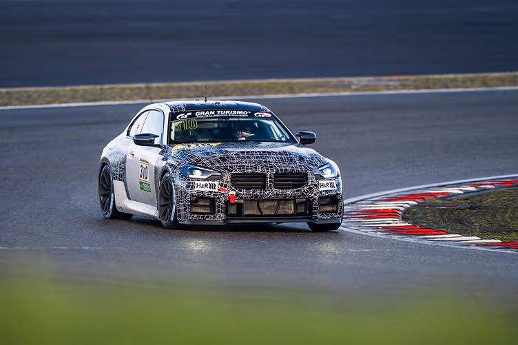 BMW M2 Racing undergoing final testing